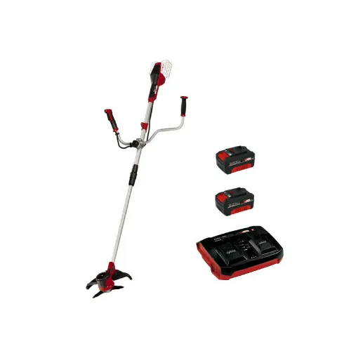 Picture of Pack EINHELL Power X-Change - Brushcutter - AGILLO 36/255 BL-Solo - 36V - Starter Kit 2 batteries 4.0Ah - Twincharger