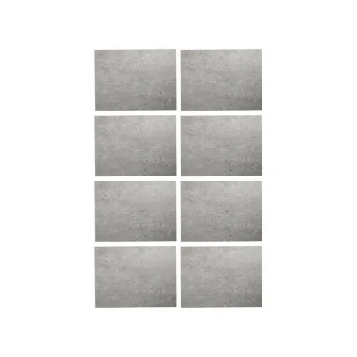 Picture of Set of 8 TILES SIBU DESIGN wall panels - DM Cement light Nature - 100 x 64 cm