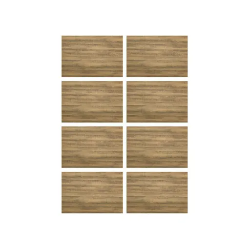 Picture of Set of 8 TILES SIBU DESIGN wall panels - WL Sessile OAK Nature - 100 x 64 cm