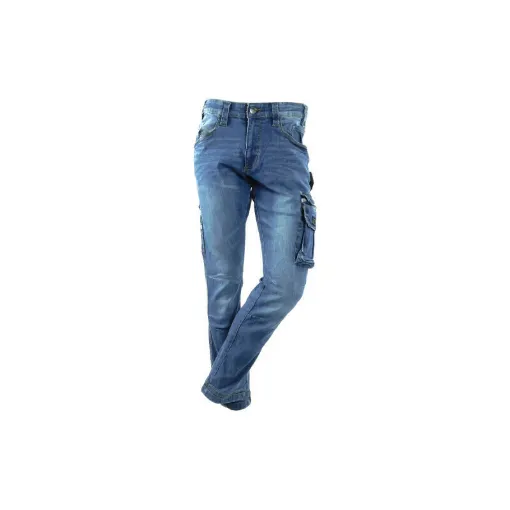 Picture of RICA LEWIS - Men's work jeans - Size 48 - Multi-pocket - Comfortable straight cut - Fibreflex - Stretch stone - Job