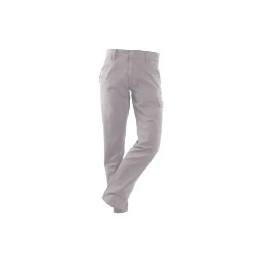 Picture of RICA LEWIS Men's Work Pants - Size 50 - Multi-pocket - Carpenter cut - Stretch - Light grey - CARP