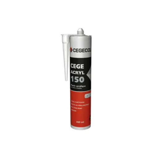 Picture of CEGECOL Cege Acrylic Putty 150 - White - 300ml - 610664