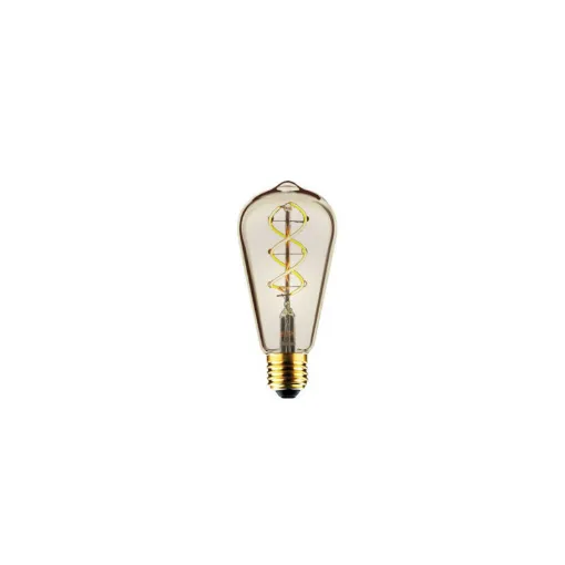 Picture of XXCELL Amber Pear LED Curved Filament Bulb - E27 - 5W