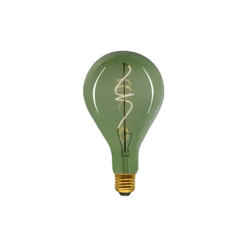 Picture of XXCELL green pear LED decorative bulb - 4 W - 240 lumens - 2700 K - E27