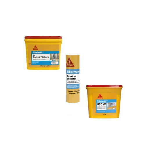 Picture of SIKA under tile waterproofing kit for walk-in shower