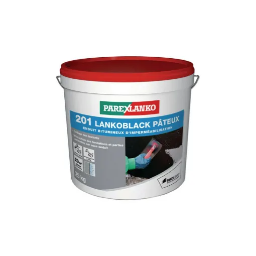 Picture of PAREXLANKO 201 Lankoblack Paste Asphalt Waterproofing Coating - 25kg - L20125