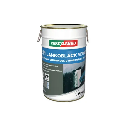 Picture of PAREXLANKO 211 Lankoblack waterproofing varnish - 25L - L21125