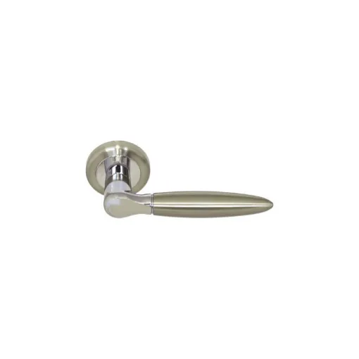 Picture of Door handle model Ariane - Nickel-plated Matt