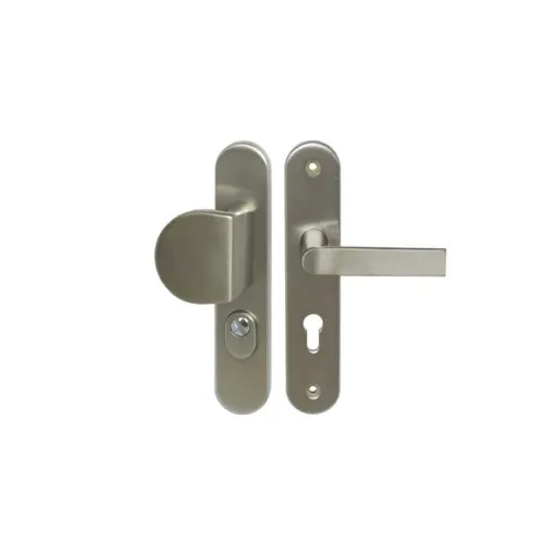 Picture of Security door handle Bastide model - Stainless steel