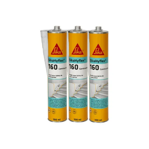 Picture of Batch of 3 fillers for concrete and masonry facades SIKA SikaHyflex 160 Construction - Beige - 300ml