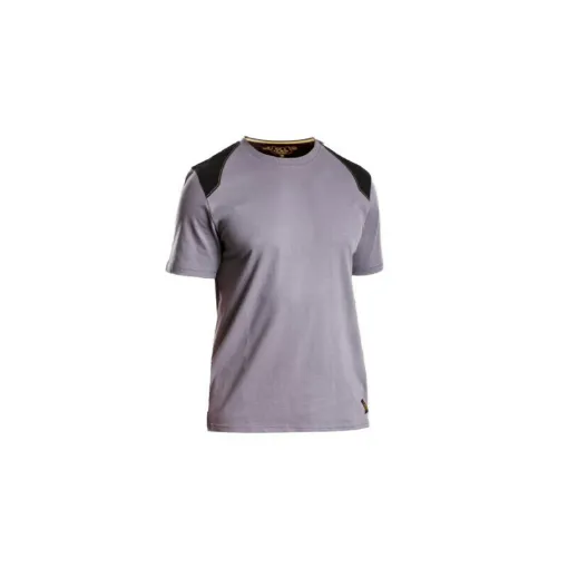 Picture of RICA LEWIS Reinforced T-shirt - Men - Size L - Organic cotton - Grey - WORKTS