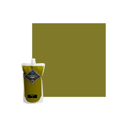 Picture of Acrylic paint BARBOUILLE - For walls and ceilings - 1L - Green Brexit