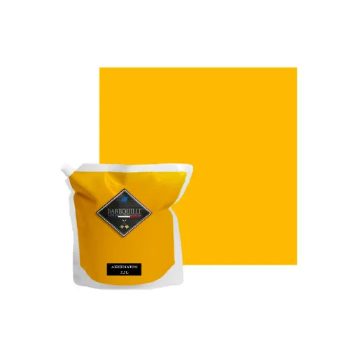 Picture of Acrylic paint BARBOUILLE - For walls and ceilings - 2,5L - Akhenaton Yellow