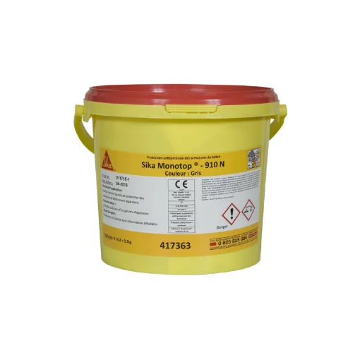 Picture of Corrosion protection - SIKA Monotop 910 N - Grey - 3,2kg