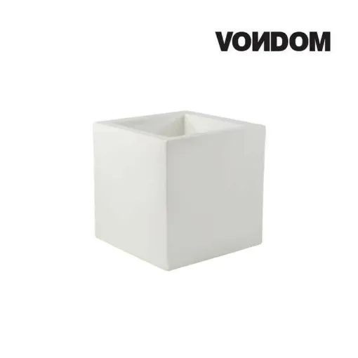 Picture of VONDOM Pot Cubo Model - Matt white - 50cm