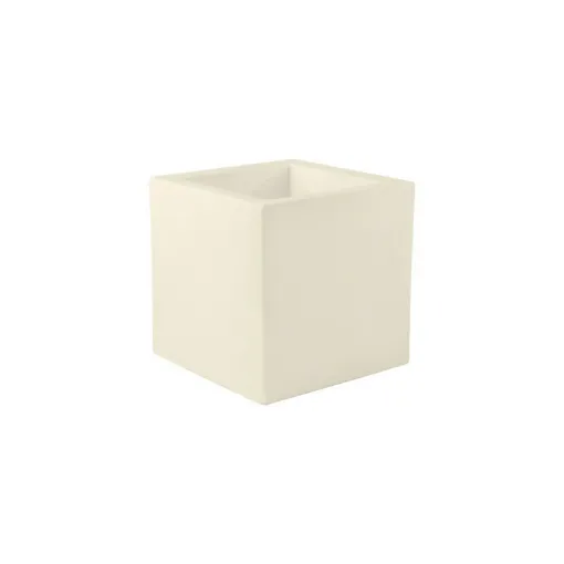 Picture of VONDOM Pot Cubo Model - Matt Ecru - 30cm