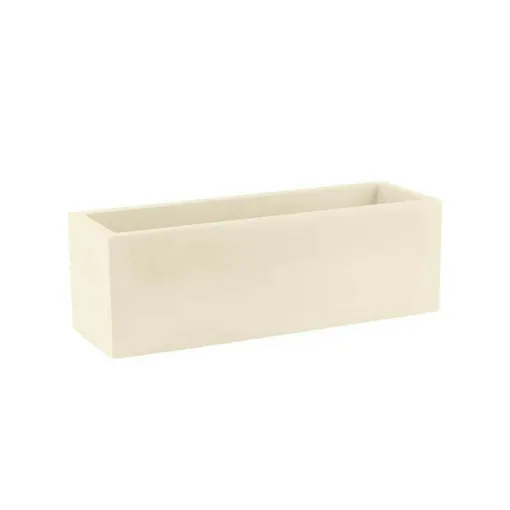 Picture of VONDOM Pot Model Jardinera - Ecru matt - 60cm