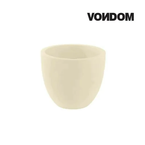 Picture of VONDOM Pot Cuenco Model - Matt Ecru - 40cm