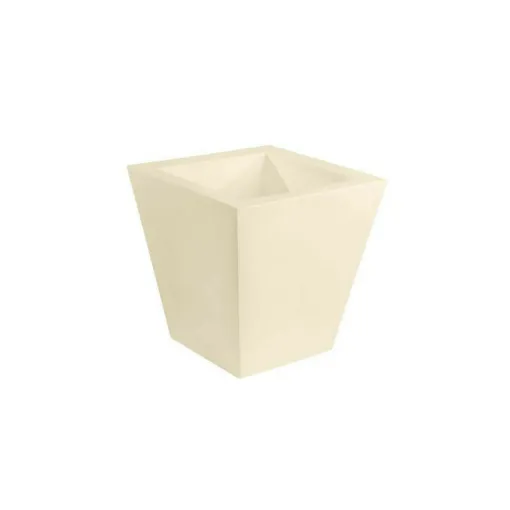 Picture of VONDOM Pot Cuadrado Model - Matt Ecru - 40cm