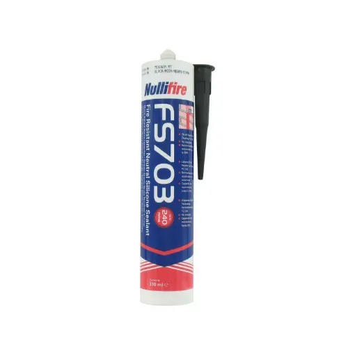 Picture of Fire protection putty FS703 NULLFIRE black 310ml x5