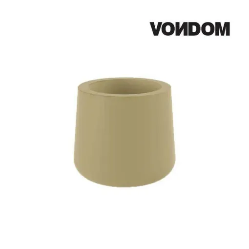 Picture of VONDOM Pot ULM Model - Matt Ecru - 45cm