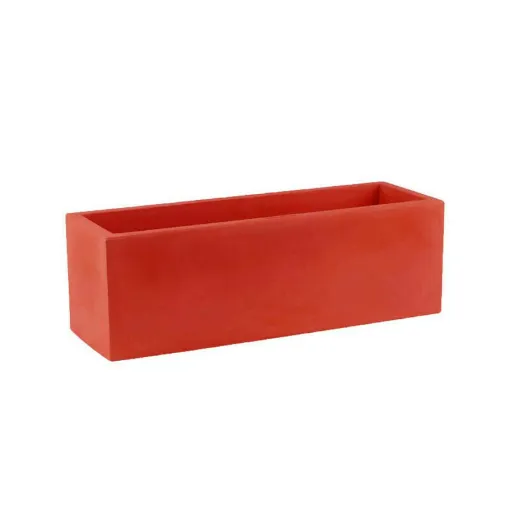 Picture of VONDOM Pot Model Jardinera - Matt red - 60cm