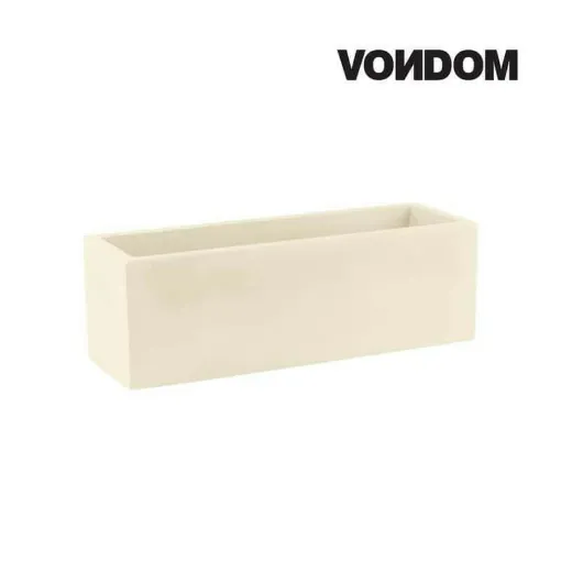 Picture of VONDOM Pot Model Jardinera - Ecru matt - 100cm