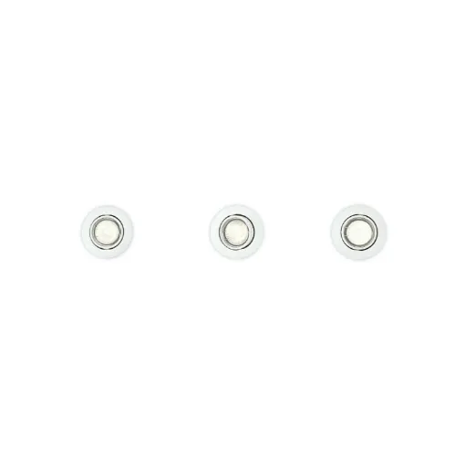 Picture of Set of 3 PHILIPS tiltable recessed rings - GU10 - 9 cm - white - 93514