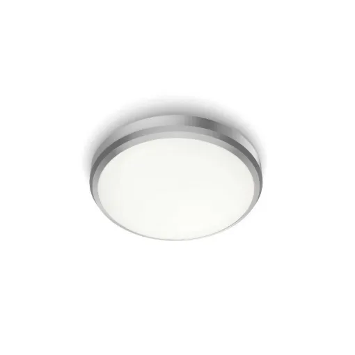 Picture of Bathroom ceiling lamp PHILIPS - EyeComfort - 22 cm - 6 W - 640 lumens - 4000K - Grey - 93538