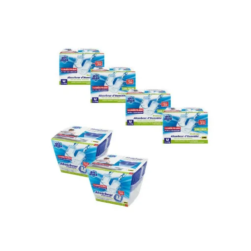 Picture of UHU Pack 2 Moisture Absorbers and 4 Airmax refill boxes - 10x450g