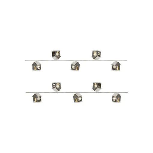 Picture of EDM Chalet light garland - Christmas spirit - warm light - 20 LED bulbs - 3,8 m - 71726