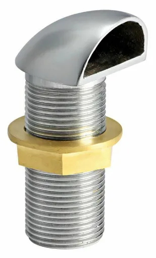 Picture of In chrome-plated brass, completely threaded.