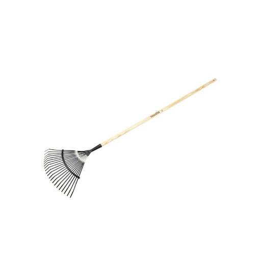 Picture of BELLOTA flat wire lawn broom - Wooden handle - 3041CM