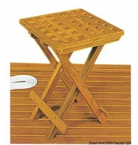 Picture of Super compact, ideal as a space-saving combination with teak chairs and tables.