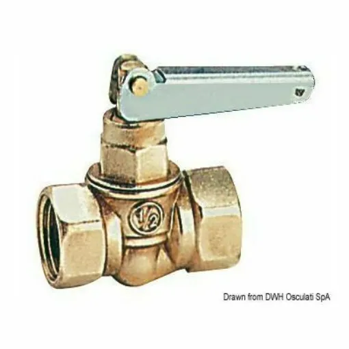 Picture of 3/8 brass fuel tap - 17,400.00 - 3/8 brass fuel tap - 17.400.00 - Oem