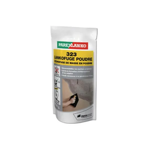 Picture of Water repellent to be incorporated in the mixing of concrete and mortar 323 LANKOFUGE POWDER 250G