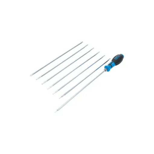 Picture of Screwdriver set with interchangeable blades BGS TECHNIC T profile (for Torx) - T10 to T40 - 8 pcs- 2326