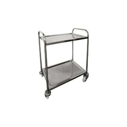 Picture of Servant table 100 KG INOX 2 trays 610x410 mm