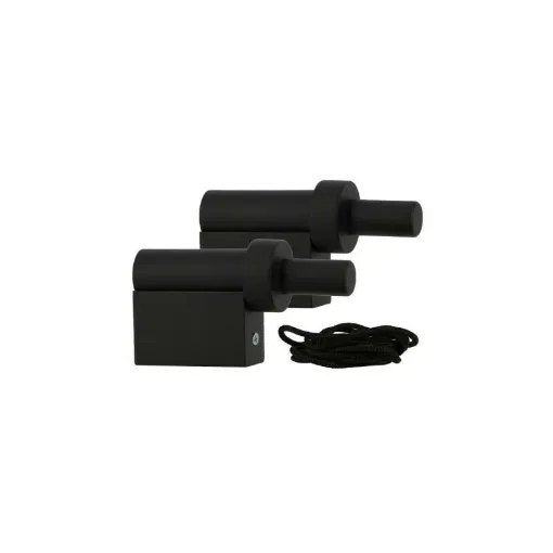 Picture of Set of 2 wood and halyard supports MOBOIS Boreal set - black -1024353