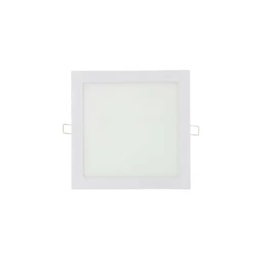 Picture of Square LED Spot EDM - 22cm - 20W - 1500lm - 4000K - White frame - 31584