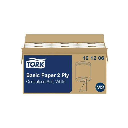 Picture of Set of 6 TORK basic paper rolls - 121206