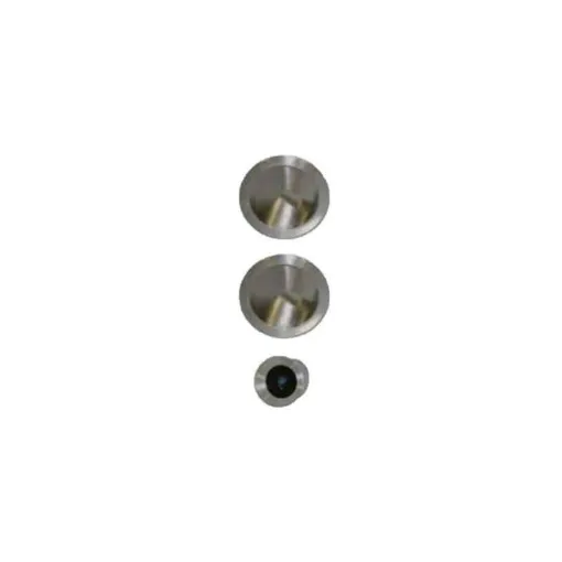 Picture of Kit for roller shutter door - round handles - duck spout - stainless steel