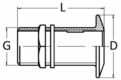 Picture of Inclined brass 3/8 discharge - 17.324.30