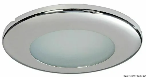 Picture of Nylon/fiberglass body, stainless steel bezel. Satin glass lens.