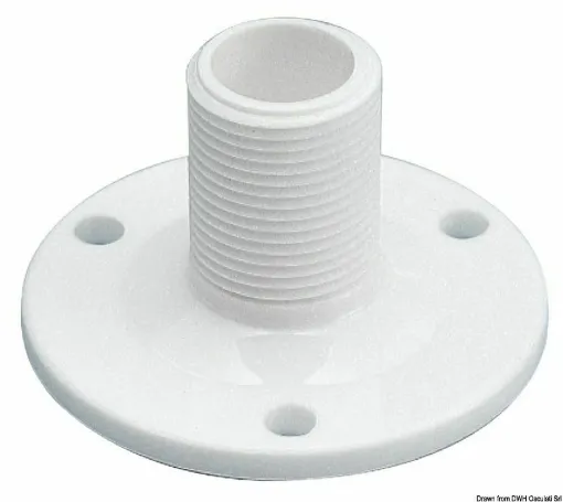 Picture of Reinforced fixed nylon, for VHF-GPS antenna. 1" thread.