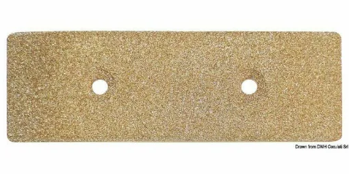 Picture of In porous bronze, essential to obtain a sufficient mass in the installation of GPS, Satellites, SSB radio-telephones, and to reduce radio interferences.