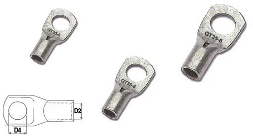 Picture of Cable Lug For Hole D. 10.5 X Wire D. 8.2 35mmq