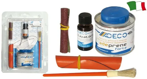 Picture of White Neoprene Inflatable Boat Repair Kit