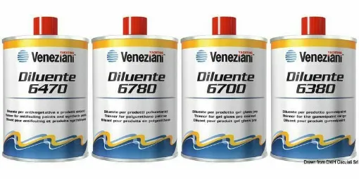 Picture of Thinner 6470 0.5l - 65.010.00 - Thinner 6700 0.5 l - 65.011.01 - Veneziani