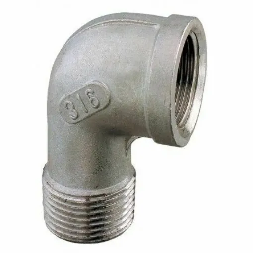 Picture of Stainless Steel 316 1-2" Elbow Mf